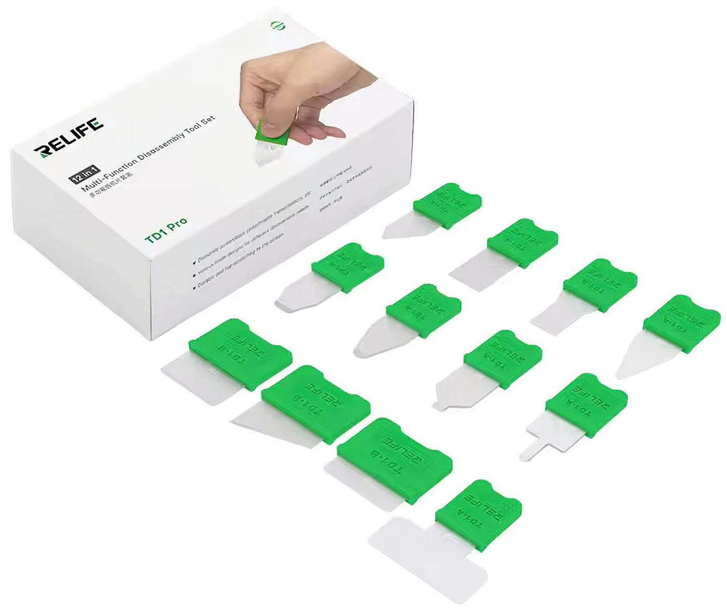 Clips Metallisch Relife TD1 Pro, 12in1