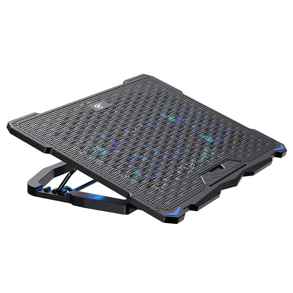Kühler HAVIT F2076, für Laptop max. 17 Zoll, Schwarz