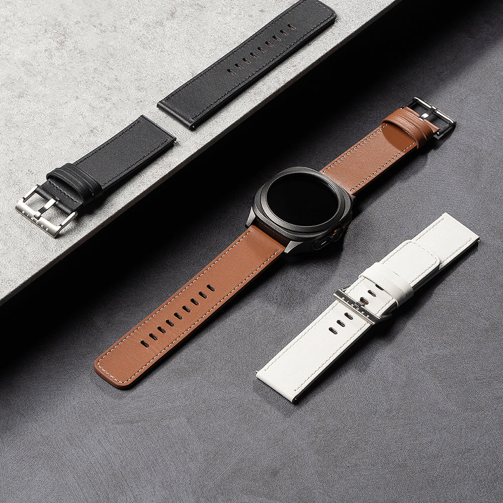 Ringke One Basic Bold Armband für Fossil Watch / Mobvoi Watch / Suunto Watch Series, 24mm, Schwarz