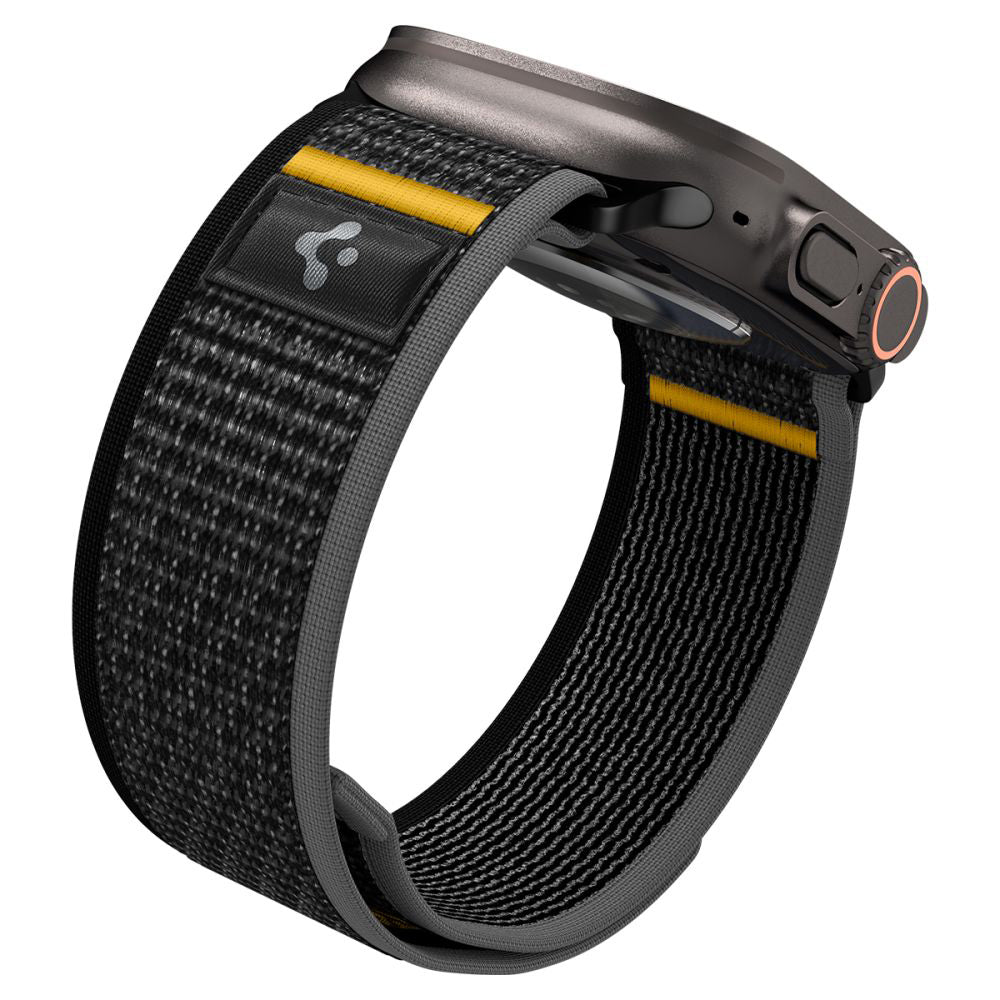 Spigen Athlex Air Armband für Apple Watch 49mm / 46mm / 45mm / 44mm Serie, Schwarz AMP09033