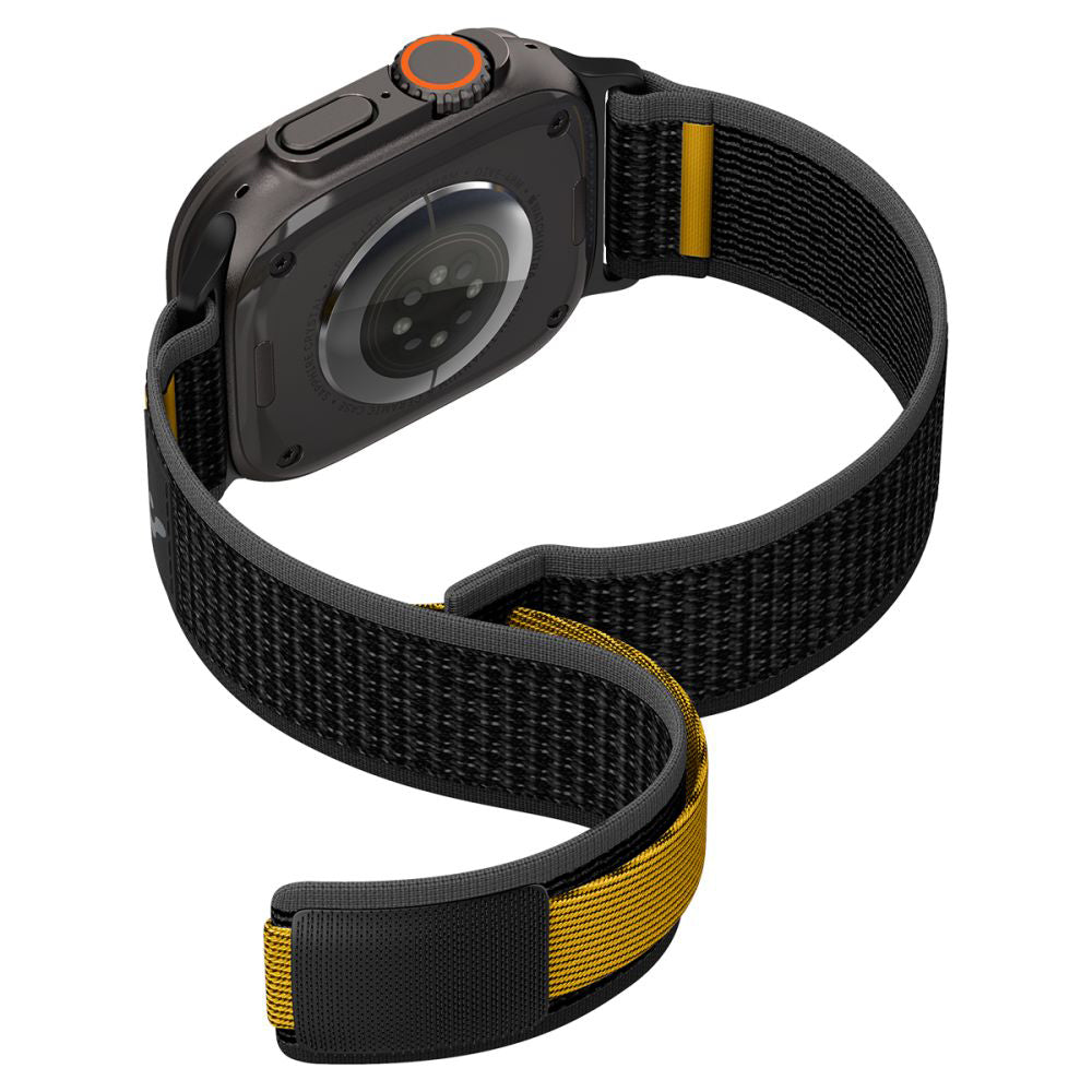 Spigen Athlex Air Armband für Apple Watch 49mm / 46mm / 45mm / 44mm Serie, Schwarz AMP09033