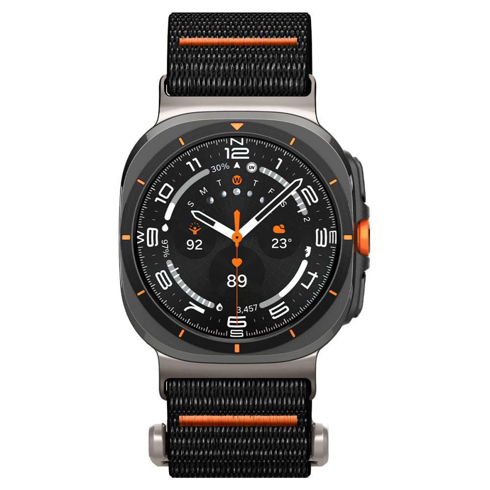 Spigen DuraPro Flex Armband für Samsung Galaxy Watch Ultra, Schwarz AMP08773