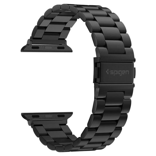 Spigen Modern Fit Armband für Apple Watch 49mm / 46mm / 45mm / 44mm / 42mm Serie, Schwarz