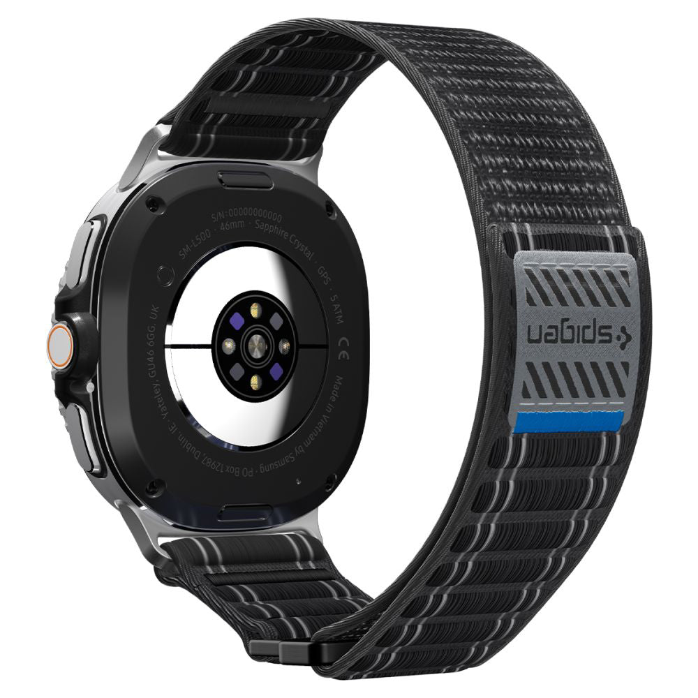 Spigen WBF0 Armband für Samsung Galaxy Watch8 / Watch8 Classic Series, Schwarz AMP10153