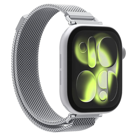 Spigen WBM4 Armband für Apple Watch 42mm / 41mm / 40mm Series, Silber AMP10498