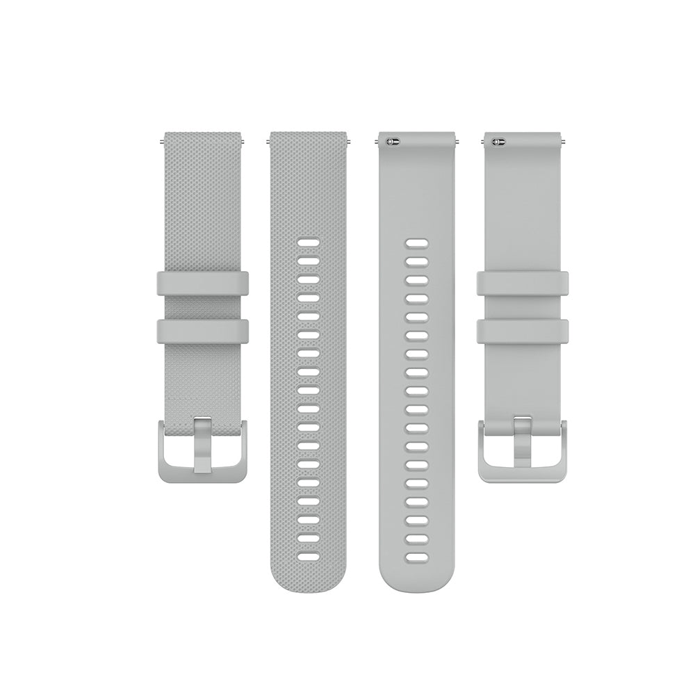 Techsuit W006 Strap for Huawei Watch / Garmin Watch Series, 18mm, Grey