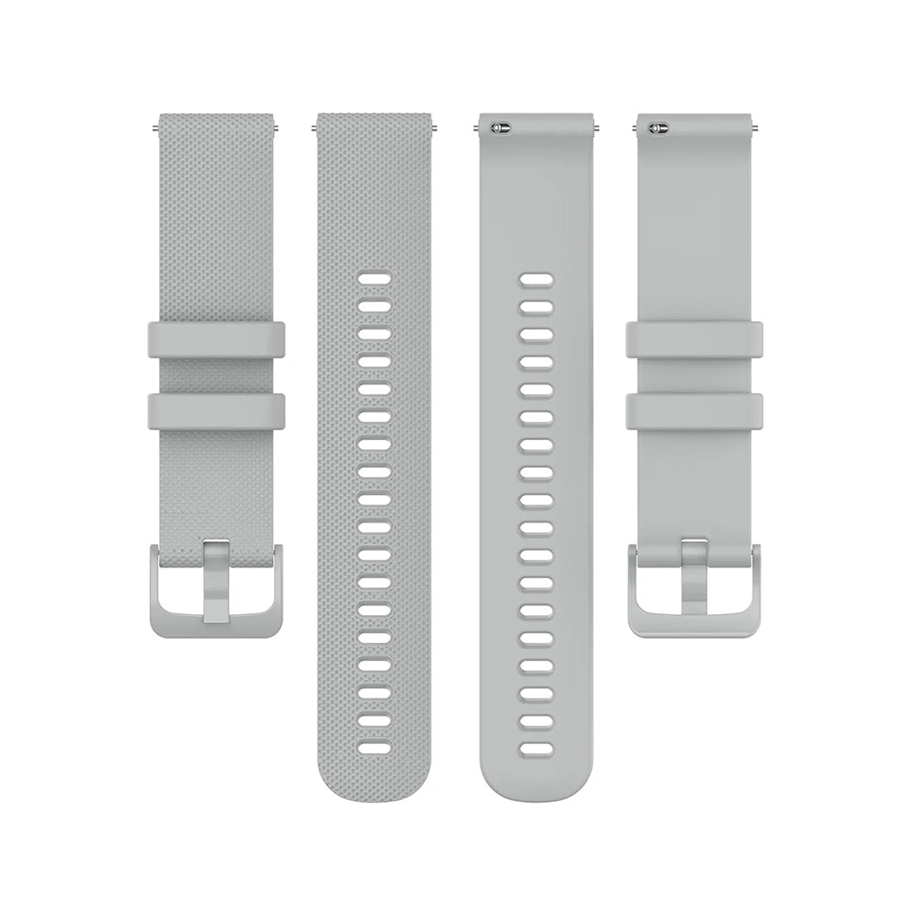 Techsuit W006 Armband für Samsung Galaxy Watch / Huawei Watch Series, 20mm, Grau