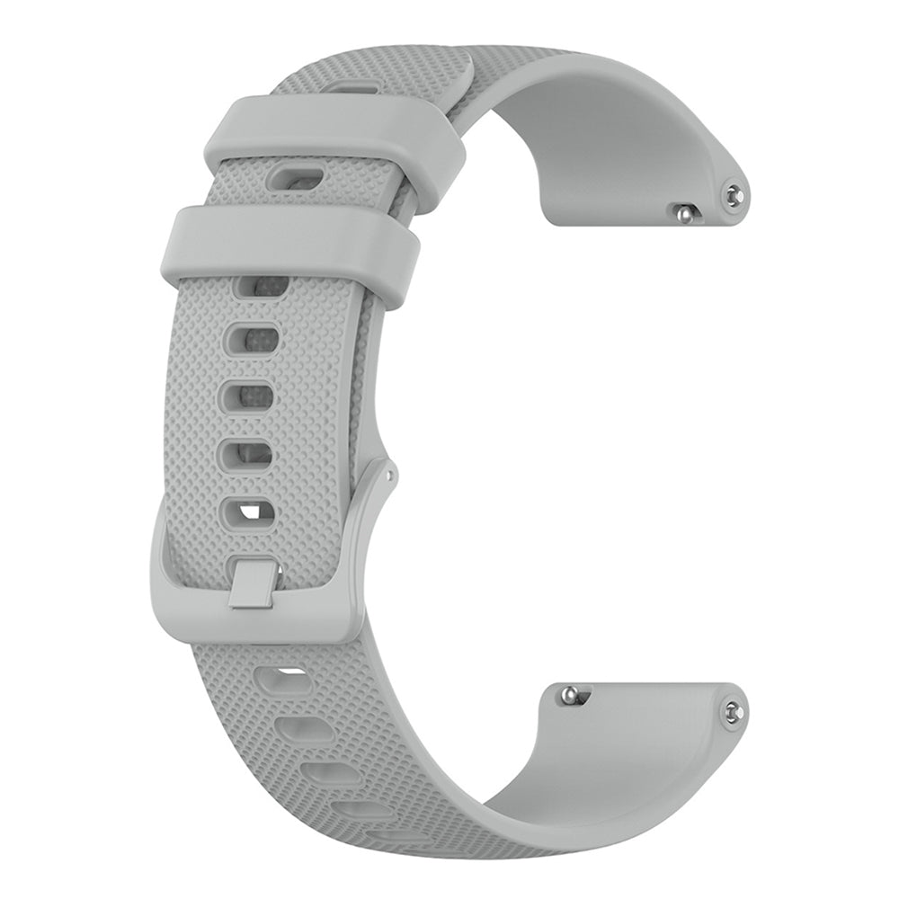 Techsuit W006 Armband für Samsung Galaxy Watch / Huawei Watch Series, 20mm, Grau