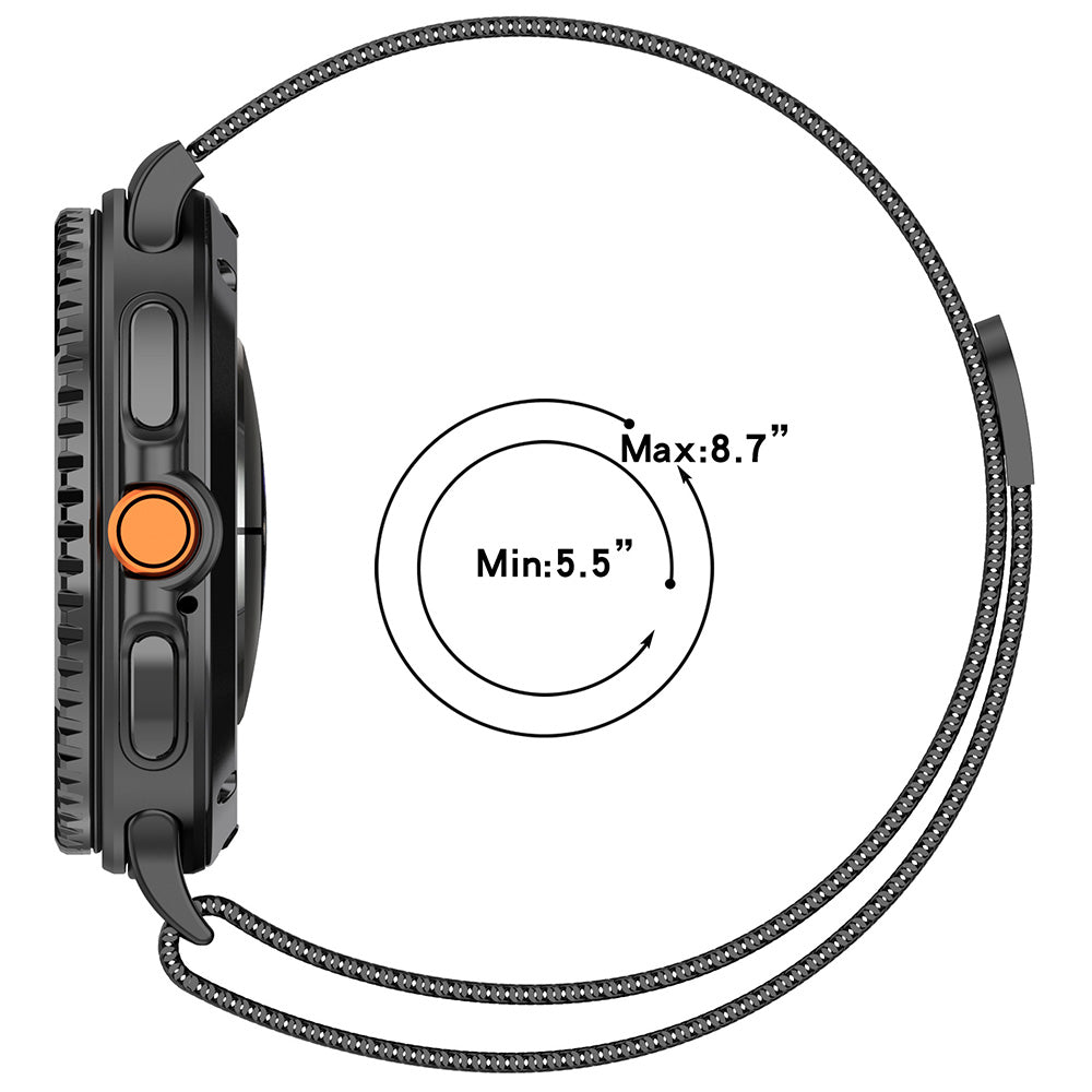 Techsuit W009 Strap for Samsung Galaxy Watch 8 Classic / Watch8 44mm / Watch 8 40mm, Pink