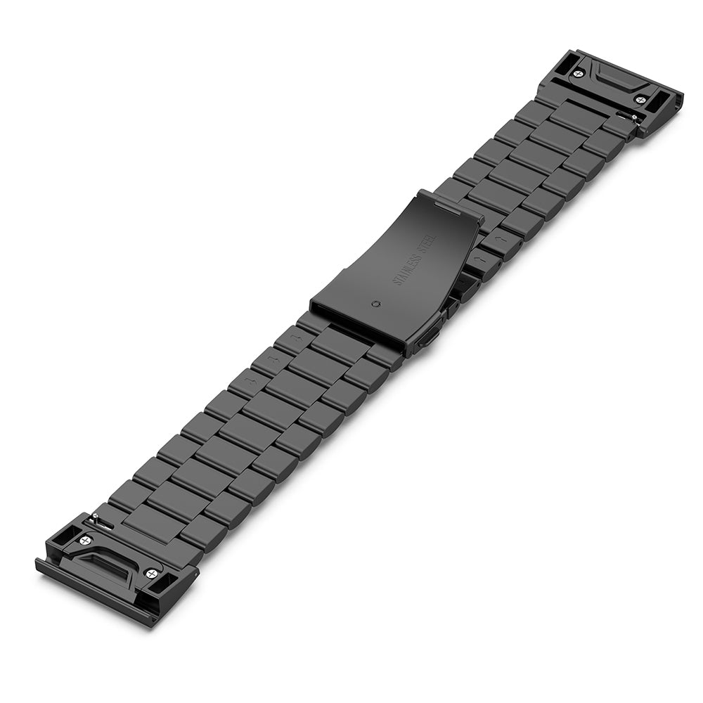 Techsuit W010 Armband für Garmin Instinct / Approach / Fenix Watch Series, 20mm, Schwarz