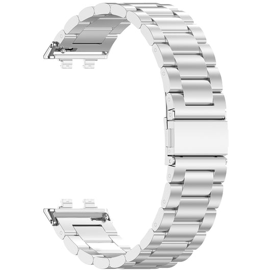 Techsuit W010 Armband für Huawei Band 11 / 11 Pro, Silber