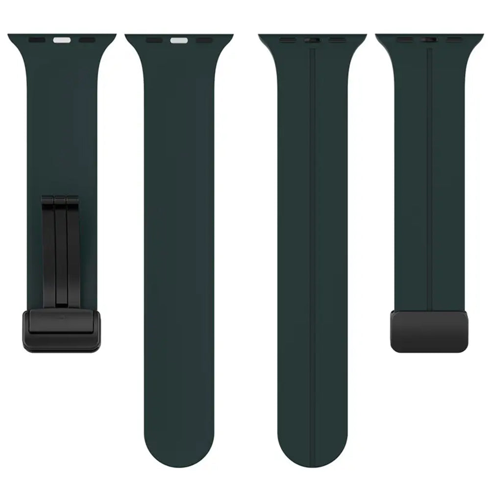 Techsuit W011 Armband für Apple Watch 42mm / 41mm / 40mm / 38mm Serie, Grün