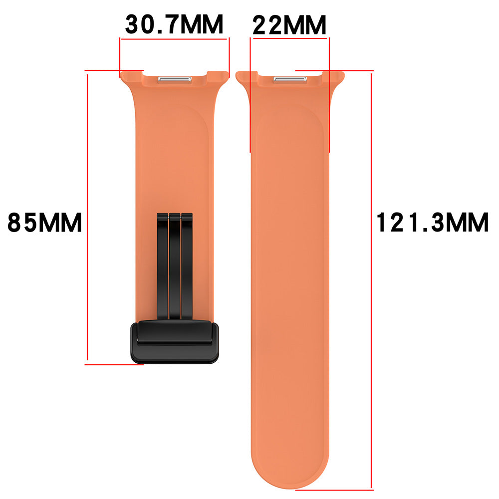 Techsuit W011 Armband für Samsung Galaxy Watch8 / Watch8 Classic Series, Schwarz