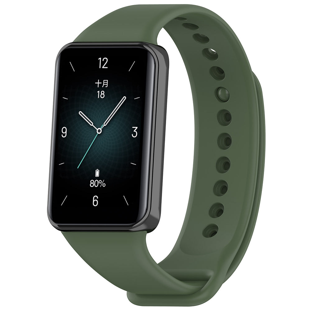 Techsuit W014 Armband für Honor Band 9, Dunkelgrün