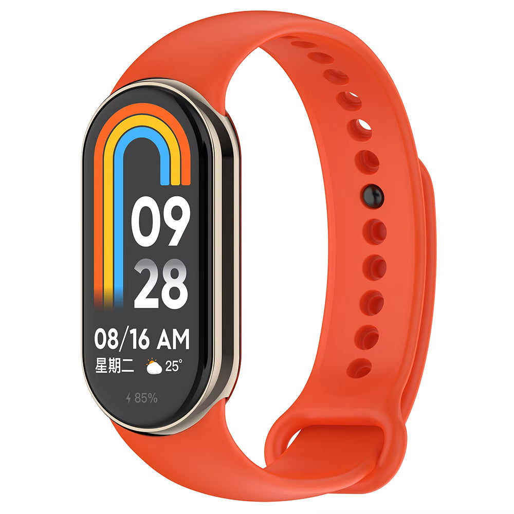Techsuit Armband W014 für Xiaomi Smart Band 10 / 9 / 8, Koralle