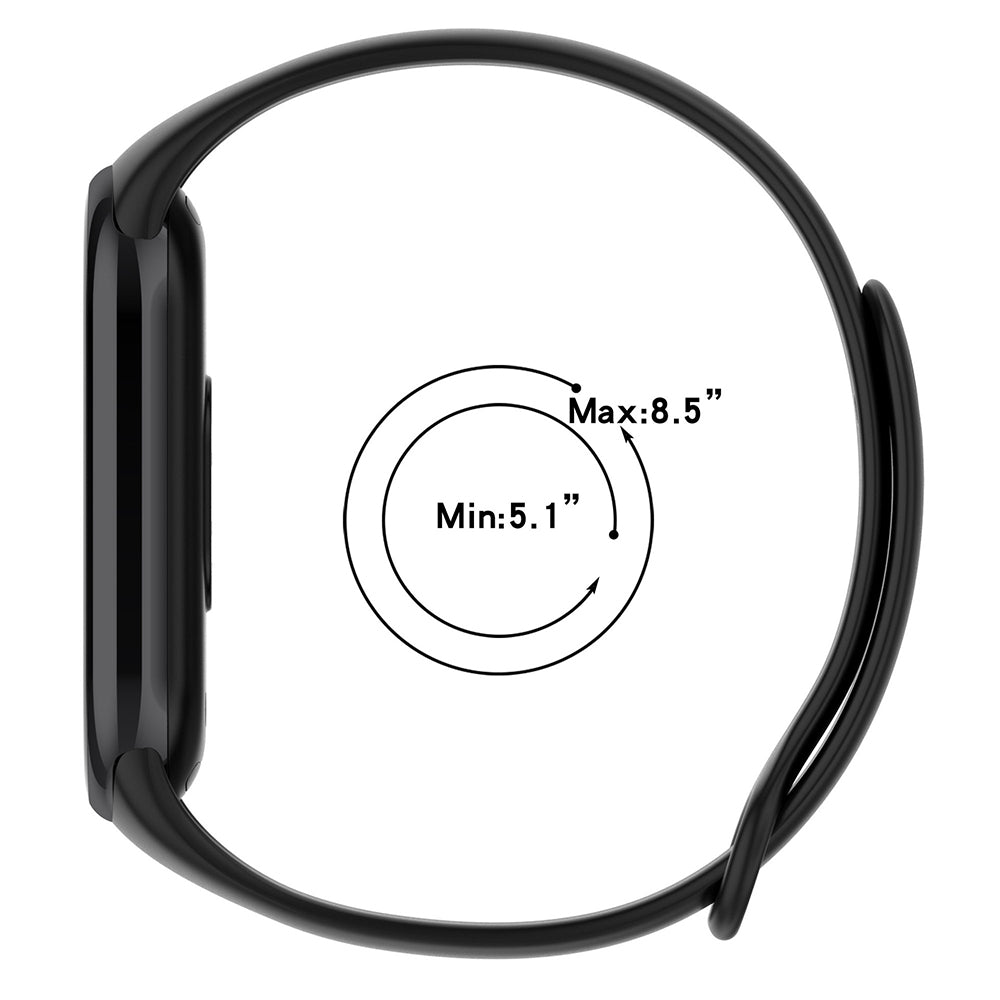 Techsuit Armband W014 für Xiaomi Smart Band 10 / 9 / 8, Rosa