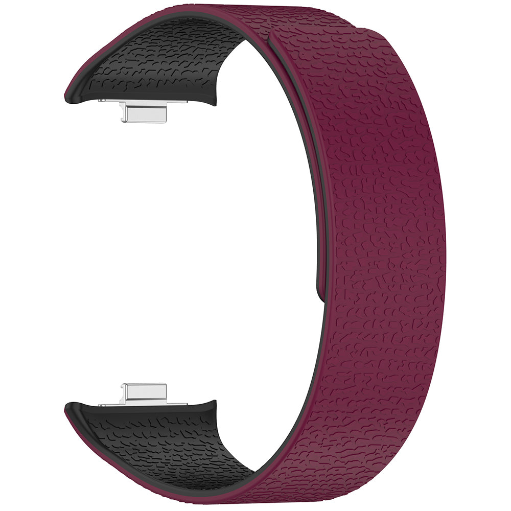 Techsuit W016 Strap for Xiaomi Smart Band / Watch Series, Black Cherry