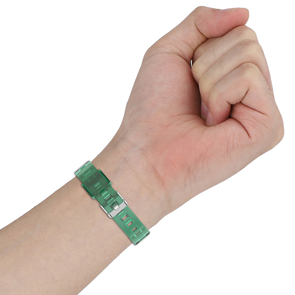 Techsuit W017 Strap for Xiaomi Smart Band 9 / 8, Pink Red