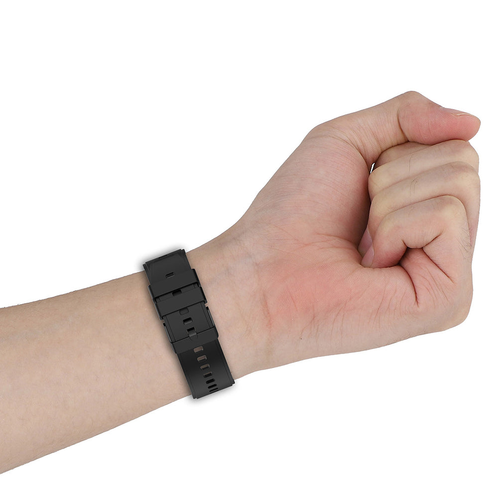 Techsuit W026 Armband für Huawei Watch / Xiaomi Watch Series, 22mm, Dunkelgrün