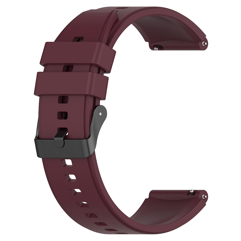Techsuit W026 Strap for Huawei Watch / Xiaomi Watch Series, 22mm, Burgundy