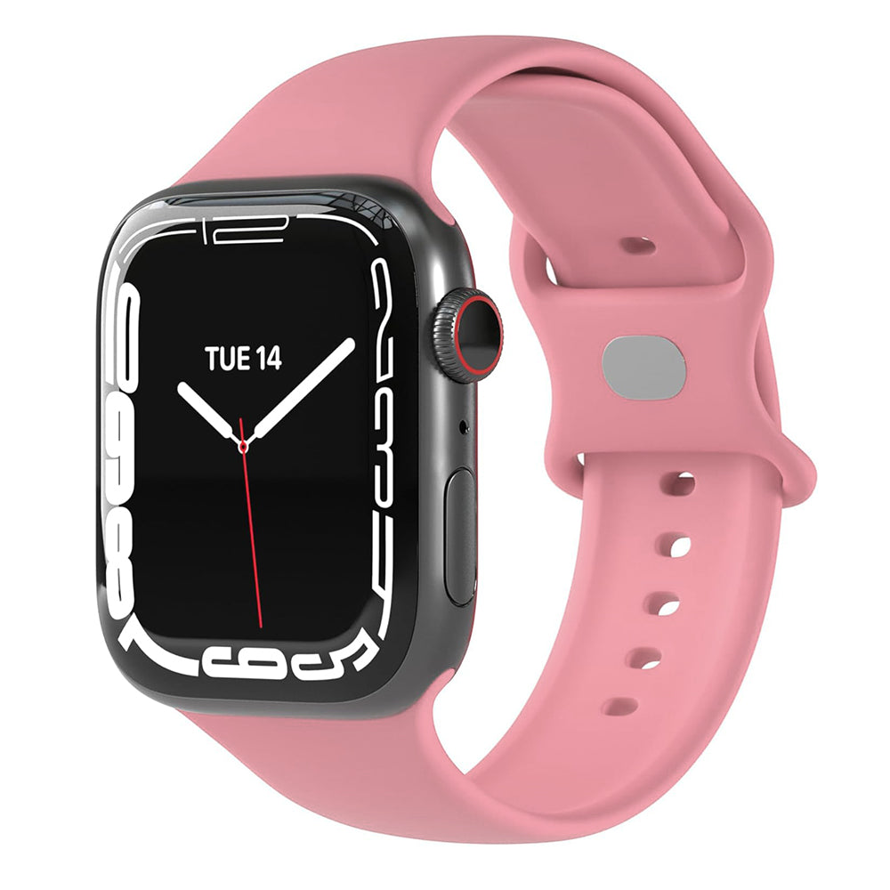 Techsuit W031 Armband für Apple Watch 42mm / 41mm / 40mm / 38mm Serie, Rosa