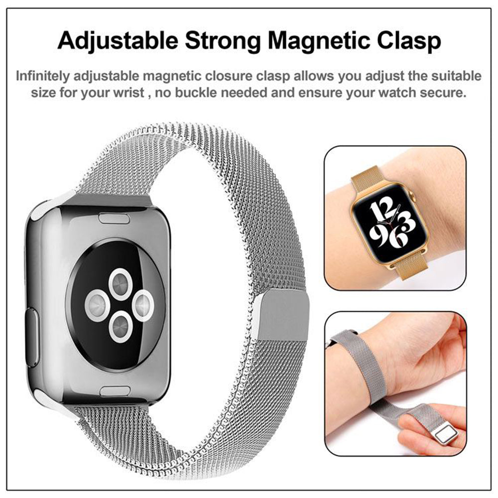 Techsuit W034 Armband für Apple Watch 49mm / 46mm / 45mm / 44mm / 42mm Serie, Rosa