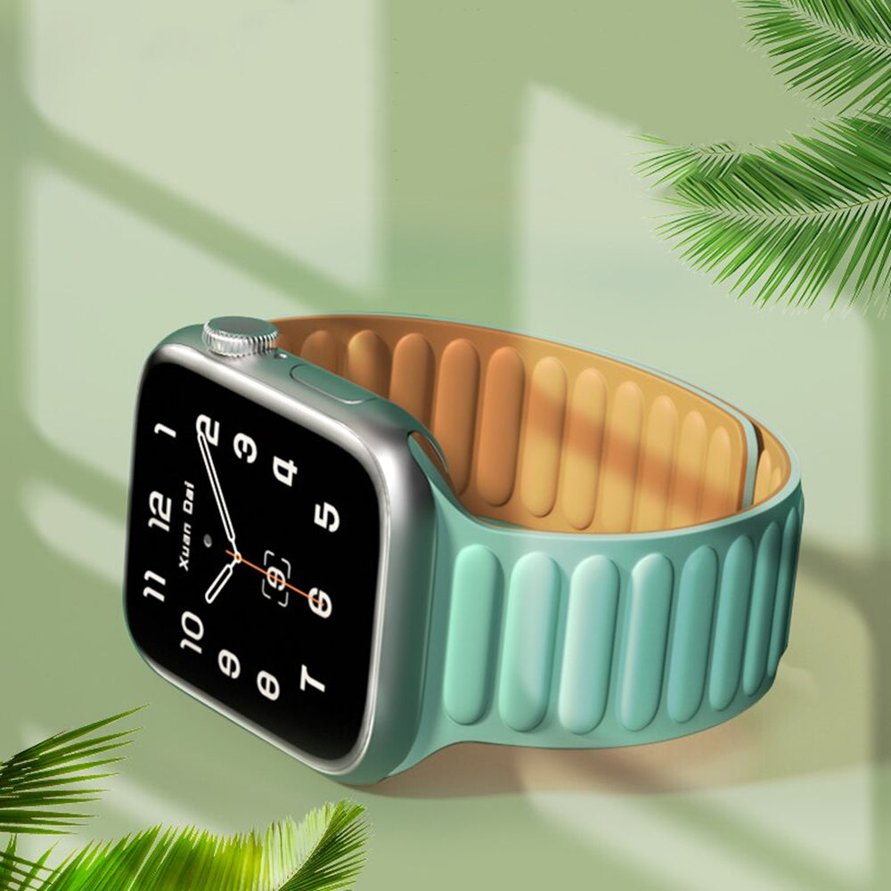Techsuit W035 Armband für Apple Watch 42mm / 41mm / 40mm / 38mm Serie, Orange