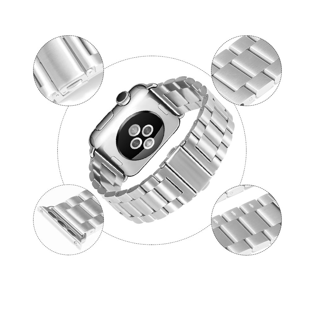 Techsuit W036 Armband für Apple Watch 42mm / 41mm / 40mm / 38mm Serie, Goldfarben