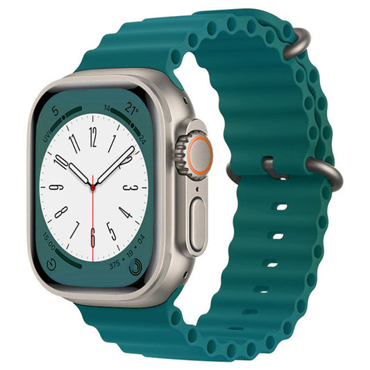 Techsuit W038 Strap for Apple Watch 49mm / 46mm / 45mm / 44mm / 42mm Series, Green