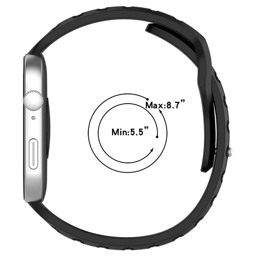 Techsuit W050 Armband für Huawei Watch Fit 4 Pro / Fit 4 / Fit 3, Blau