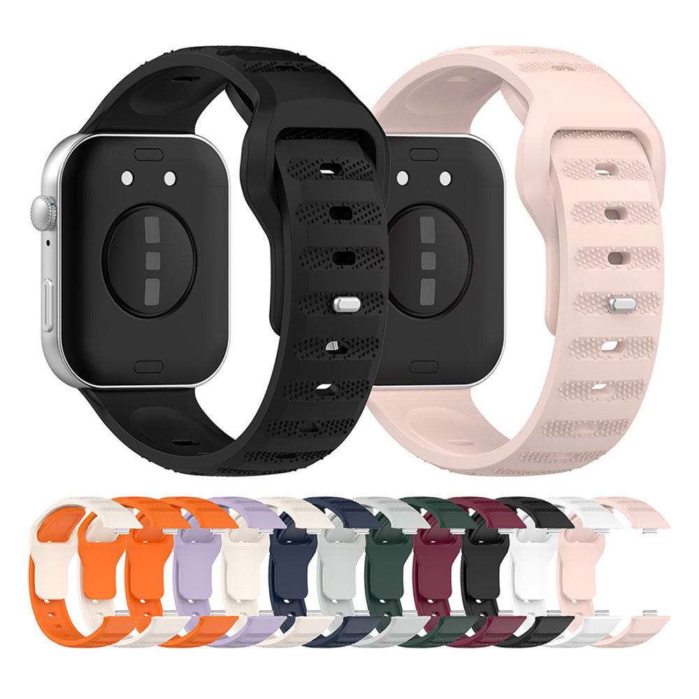 Techsuit W050 Armband für Huawei Watch Fit 4 Pro / Fit 4 / Fit 3, Schwarz