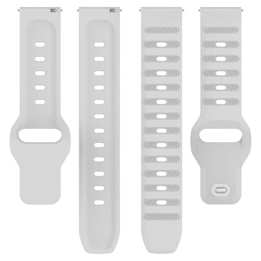 Techsuit W050 Armband für Huawei Watch / Xiaomi Watch Series, 22mm, Grau