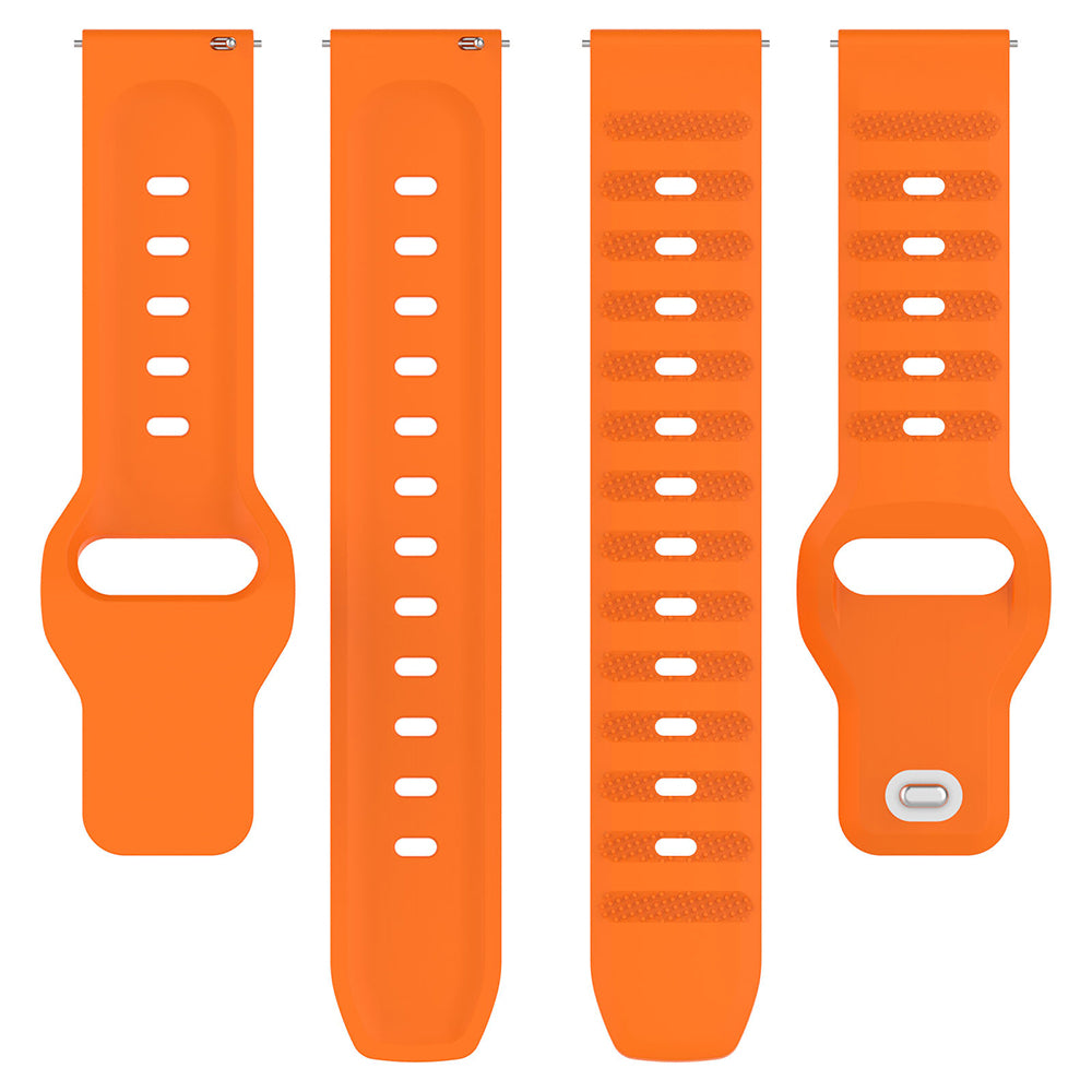 Techsuit W050 Armband für Huawei Watch / Xiaomi Watch Series, 22mm, Orange
