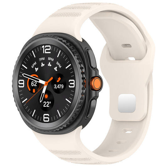 Techsuit W050 Armband für Samsung Galaxy Watch 8 Classic / Watch8 44mm / Watch 8 40mm, Beige