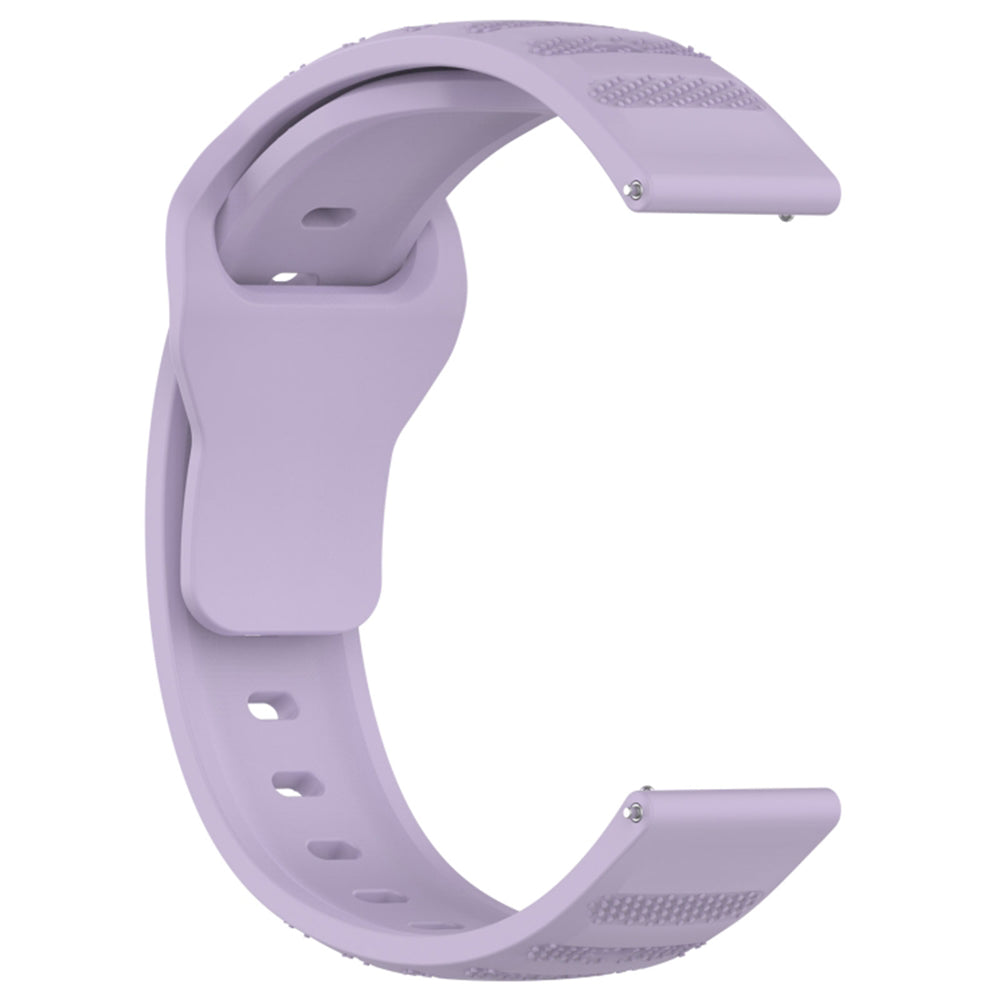 Techsuit W050 Armband für Samsung Galaxy Watch / Huawei Watch Series, 20mm, Lila