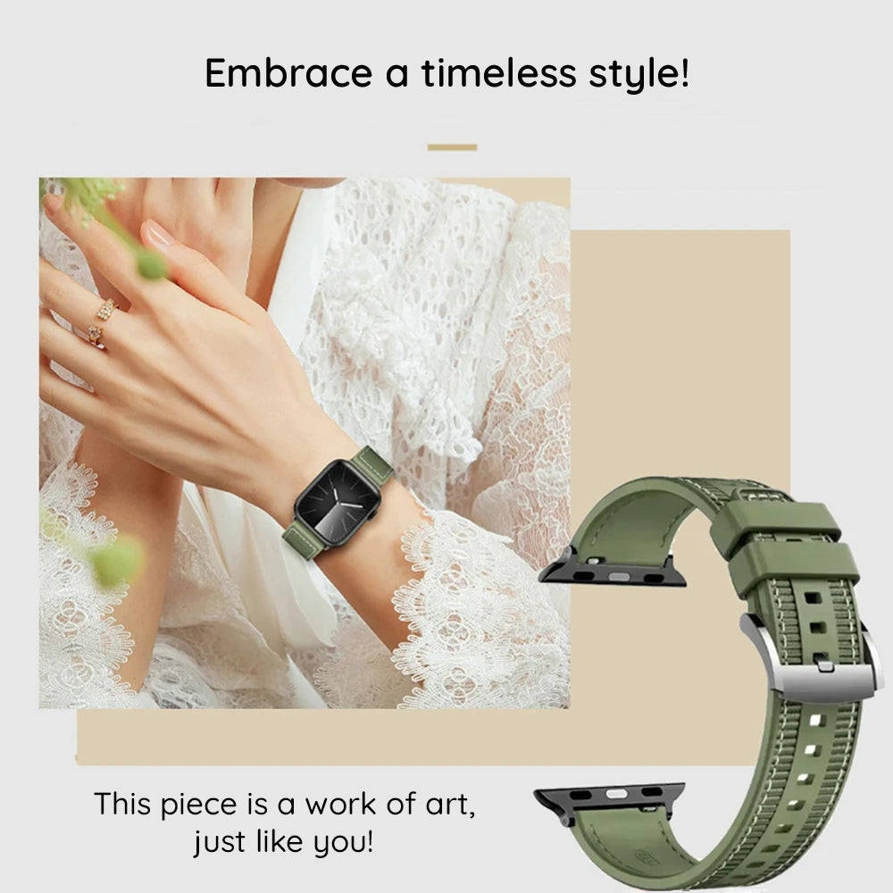 Techsuit W051 Armband für Huawei Watch / Xiaomi Watch Series, 22mm, Grün