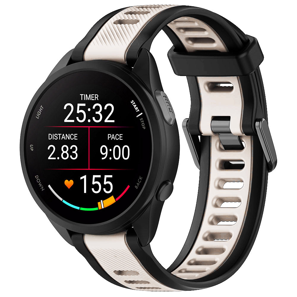Techsuit W053 Armband für Huawei Watch / Garmin Watch Series, 18mm, Beige