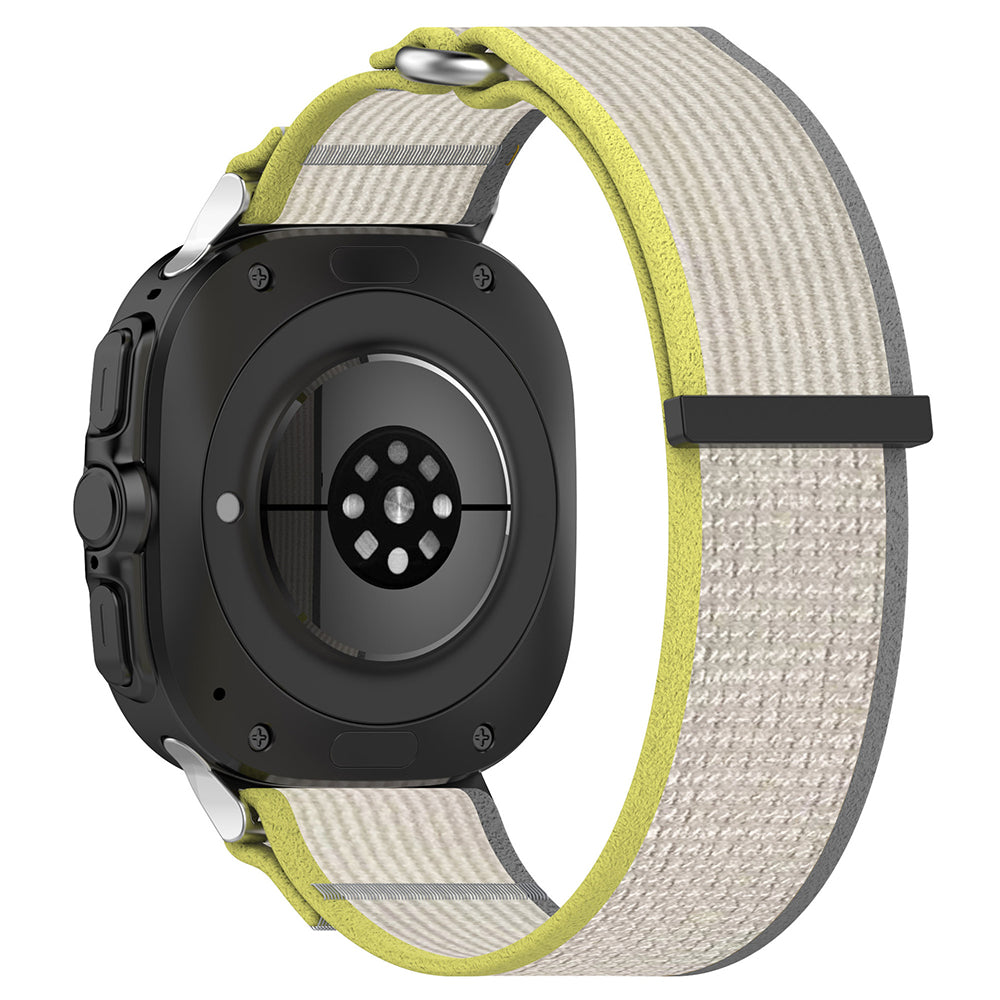 Techsuit W054 Armband für Samsung Galaxy Watch Ultra, Gelb Grau