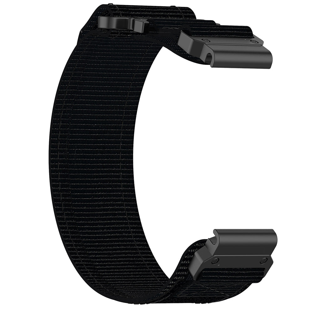 Techsuit W057 Armband für Garmin Instinct / Approach / Fenix Watch Series, 20mm, Schwarz