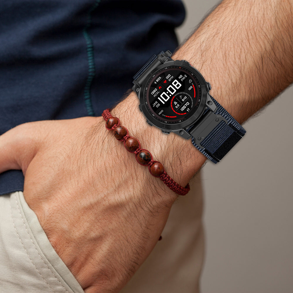 Techsuit W057 Armband für Garmin Watch Fenix Serie, 26mm, Orange