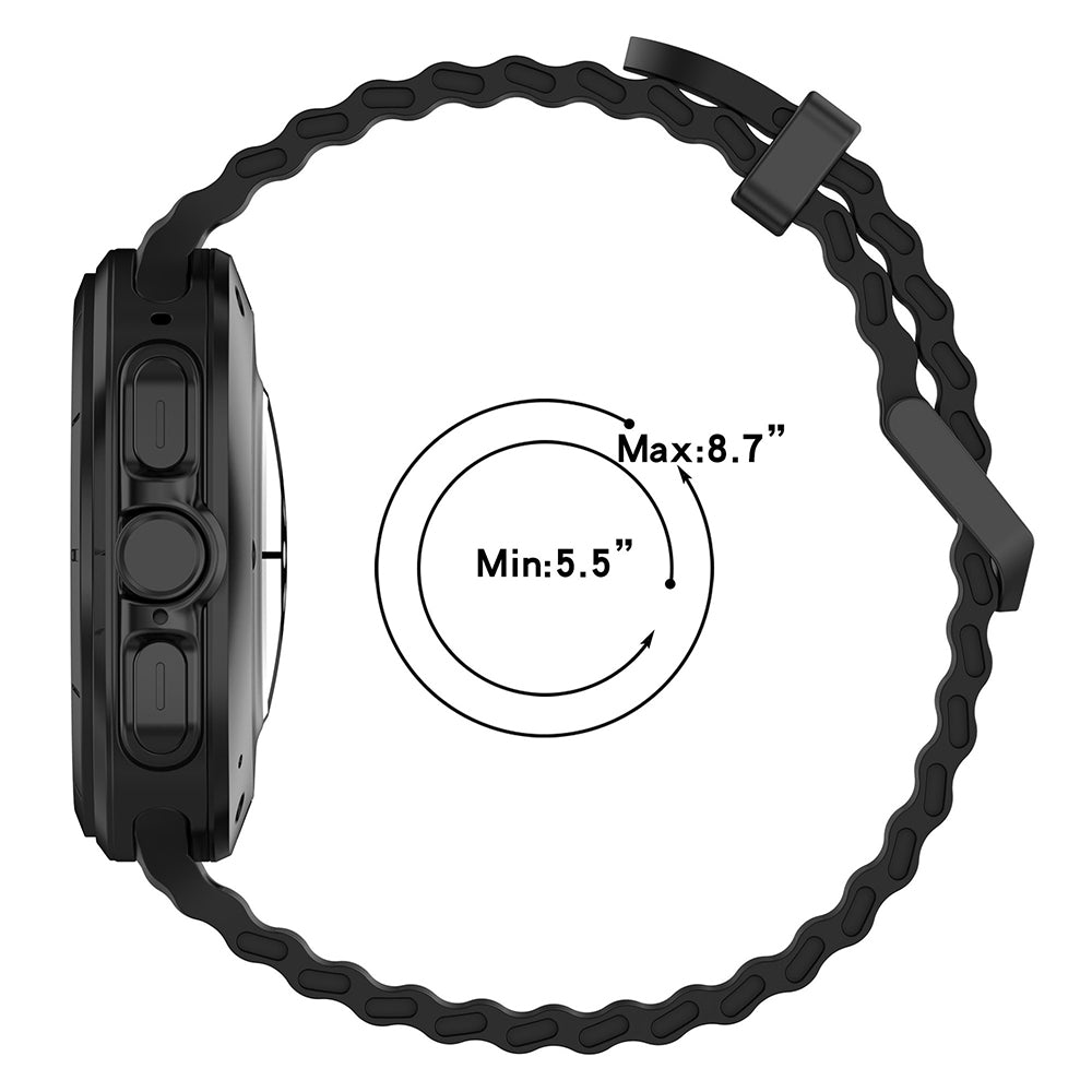 Techsuit W062 Armband für Samsung Galaxy Watch Ultra, Marineblau