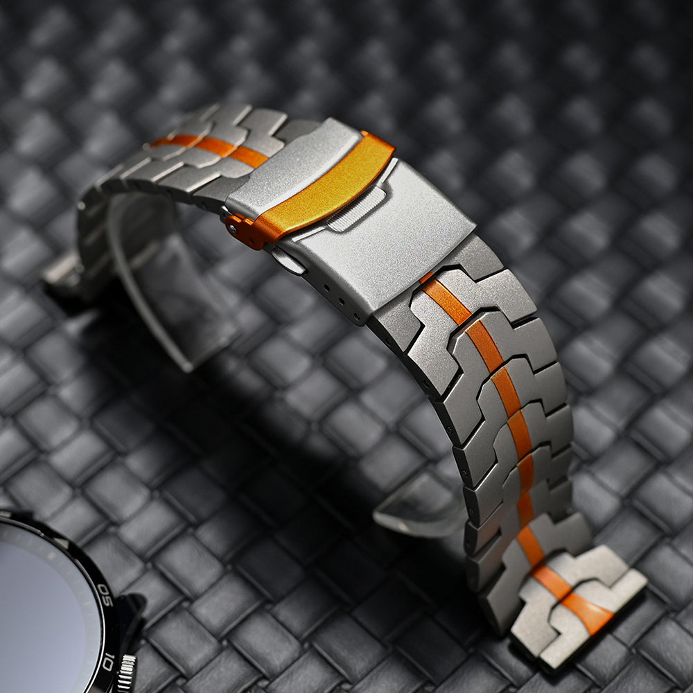 Techsuit W063 Armband für Huawei Watch / Xiaomi Watch Series, Orange