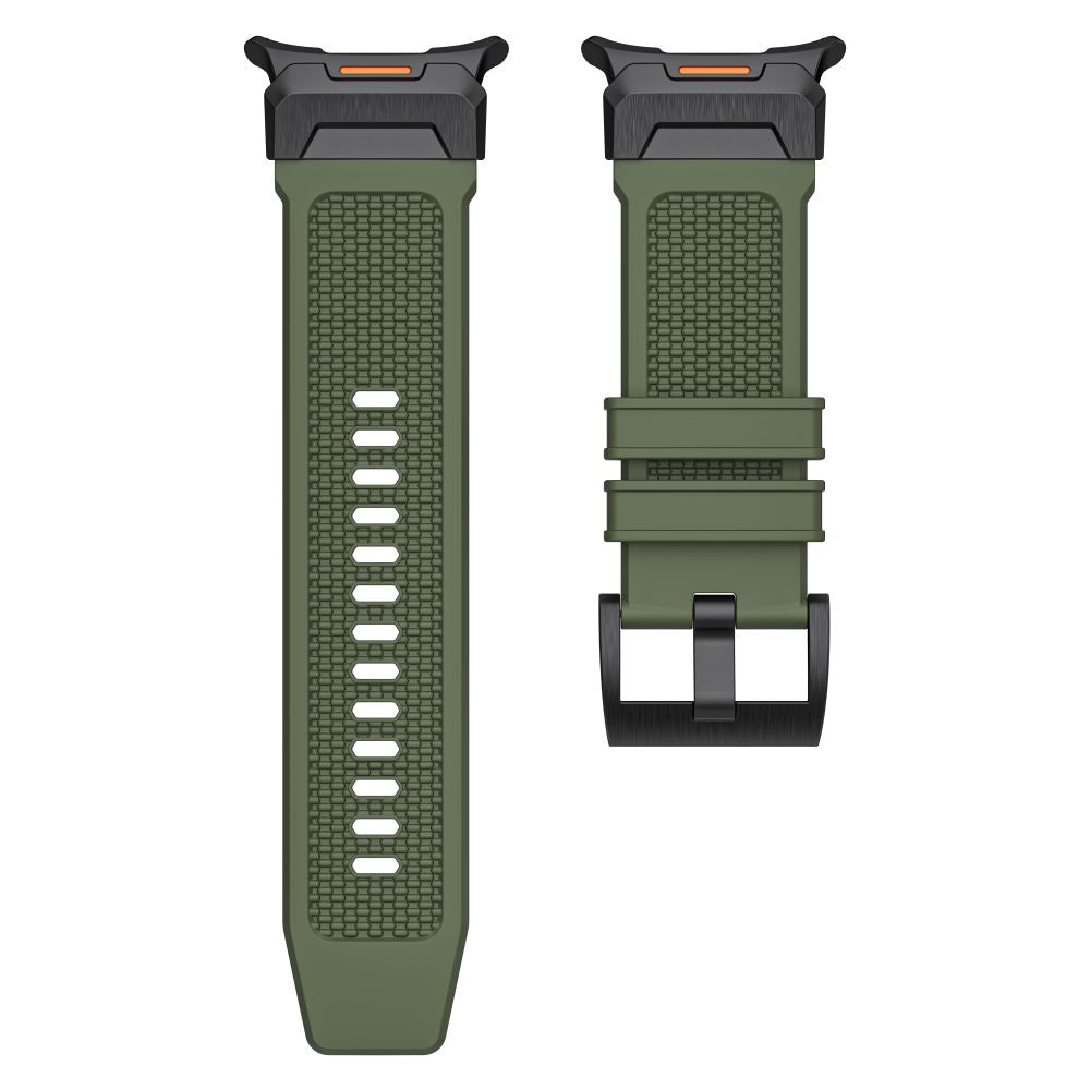 Techsuit W068 Strap for Samsung Galaxy Watch Ultra, Black Green