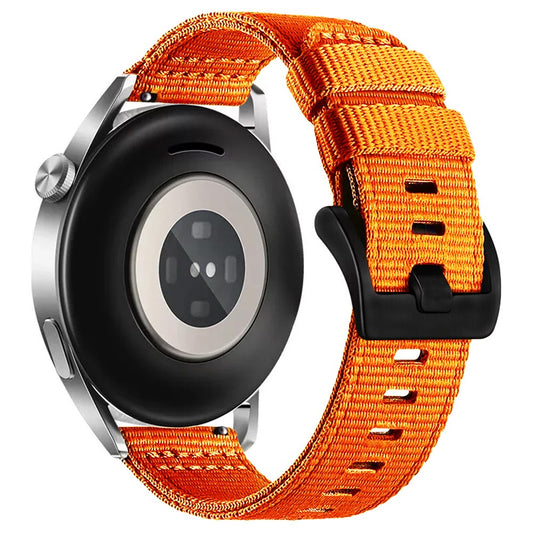 Techsuit W070 Armband für Samsung Galaxy Watch / Huawei Watch Series, 22mm, Orange