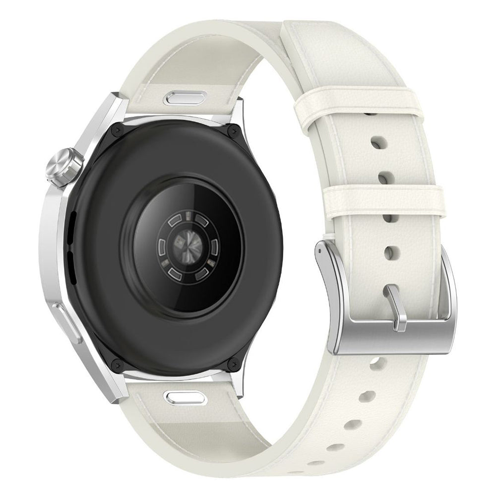 Techsuit W073 Armband für Samsung Galaxy Watch / Huawei Watch Series, 22mm, Weiß