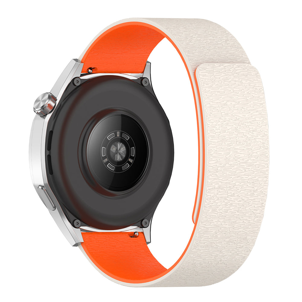 Techsuit W074 Armband für Huawei Watch / Garmin Watch Series, 18mm, Beige