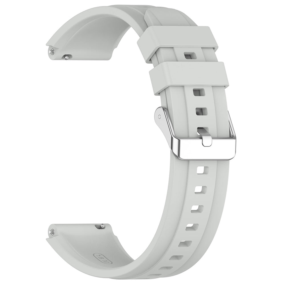 Techsuit W075 Armband für Huawei Watch / Garmin Watch Series, 18mm, Grau