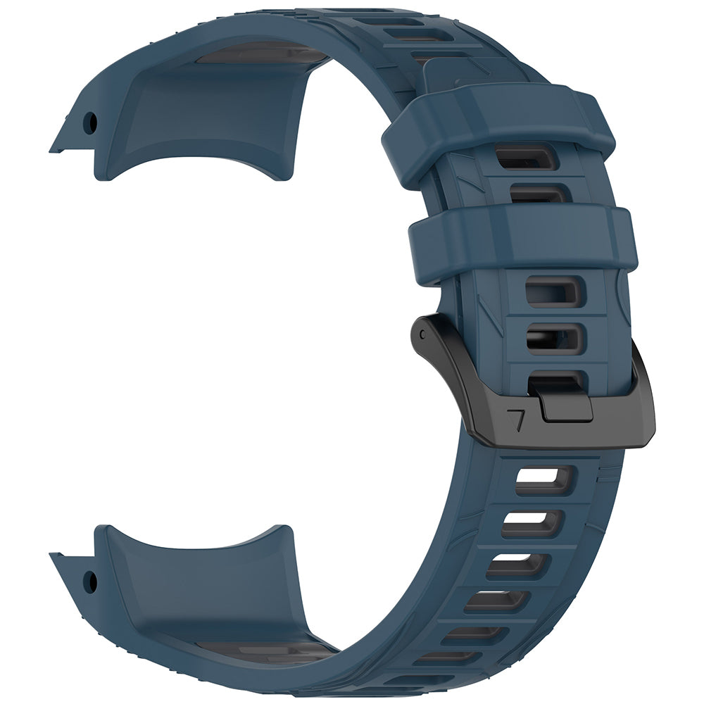 Techsuit W077 Armband für Garmin Instinct 3 45mm Solar / Instinct 3 45mm, Marineblau
