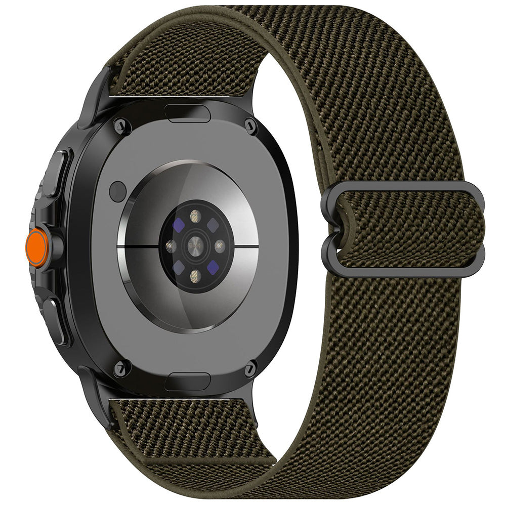 Techsuit W080 Armband für Samsung Galaxy Watch8 / Watch8 Classic Serie, Dunkelgrün