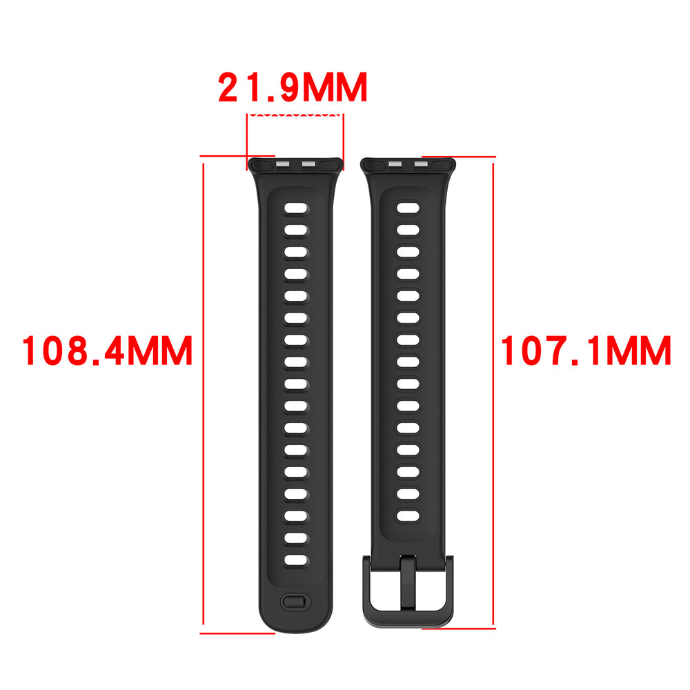 Techsuit W081 Armband für Honor Band 11 / 11 Pro, Hellbeige